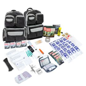 Urban Survival Bug-Out Bag - 4 Person | No Masks or Colored Box Included