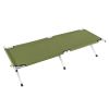 Folding Camping Cot with Carrying Bags Outdoor Travel Hiking Sleeping Chair Bed