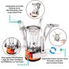 Outdoor Camping Stove Mini Stove All-in-one With Electronic Ignition Portable Picnic Stove