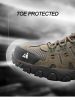 Men's Hiking Shoes Suede Leather Outdoor Shoes Wear-resistant Men Trekking Walking Hunting Tactical Sneakers