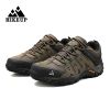 Men's Hiking Shoes Suede Leather Outdoor Shoes Wear-resistant Men Trekking Walking Hunting Tactical Sneakers