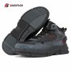 Baasploa Winter Men Cotton Shoes Leather Comfortable Hiking Shoes Waterproof Warm Outdoor Sneakers Non-Slip Wear-Resistant