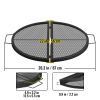 Foldable Outdoor Camping Round Cooking Grate Stainless Steel Fire Pit Grill Grate