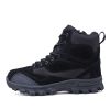 Tactical Military Combat Boots Men Genuine Leather Army Hunting Trekking Camping Mountaineering Winter Work Shoes